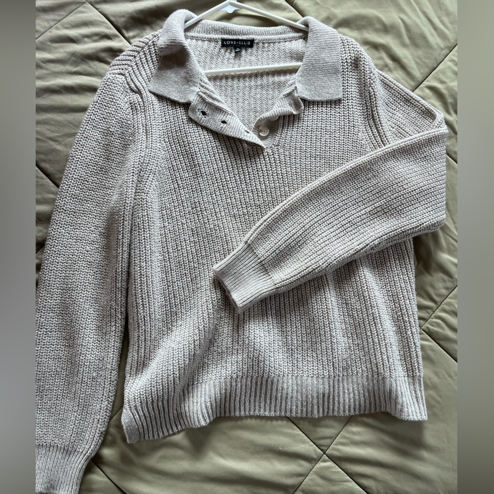 Oversized sweater -Cream/Beige
